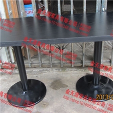 西餐桌咖啡桌椅简约时尚快餐桌甜品店桌椅1.2长桌咖啡厅桌子