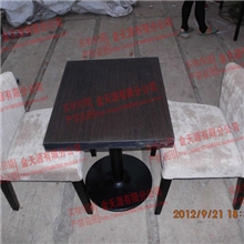 咖啡厅桌子西餐桌肯德基快餐桌椅甜品店餐桌奶茶店桌椅组合