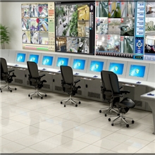 广州厂家供应监控台弧形转角控制台多功能控制台升降控制台