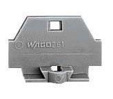 万可端子端板带有固定耳261-361