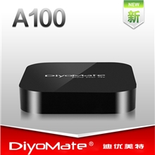 迪优美特A100四核安卓机支持体感游戏网络电视机顶盒