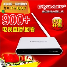 迪优美特A6二代4.0智能客厅电脑高清网络机顶盒智能播放器批发