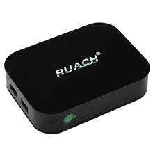 安卓4.0智能电视盒内置wifi网络机顶盒高清3D播放器