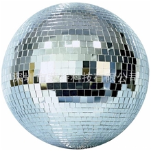 厂家直销20cm橱窗装饰镜球节日反光球舞台旋转玻璃球