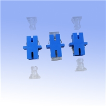 厂家直销高品质SC/SMSC/APCSC/MM单工光纤适配器