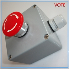 特价销售防水防尘抗击打金属铝壳按钮盒特殊条件防爆金属按钮盒