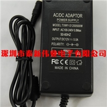 厂家直销12V5A开关电源led灯条电源防水开关电源