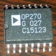 双非常低噪声精密运算放大器OP270GS【OP27GP】