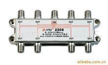 有线线缆设备分配器，八分配器，八分之器，F头，接头