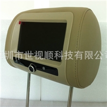 高质量头枕显示器批发高档奥迪A4L头枕显示屏M-7668AV