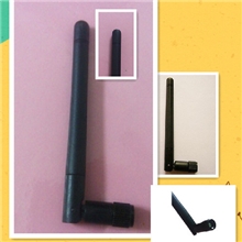 厂家批发供应2.4GWI-FI无线终端天线橡皮套天线