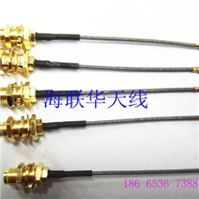 村田线延长线HRS天线跳线RF高频馈线UFL连接器延长线