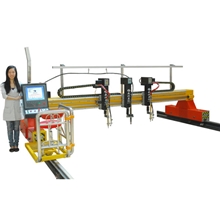 高速高精度数控割设备厂家龙门下料机火焰等离子两用切割