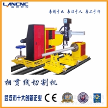 数控管子切割机数控割圆机薄壁不锈钢管切割机