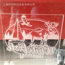 亚克力切割机，切面光滑无需抛光，电脑操控异型切割很简单