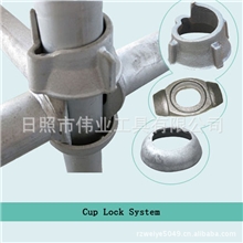 建筑碗扣脚手架/锻造扣碗上下碗型/锻造插片及配件/碗型脚手架