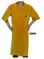 牛皮短袖围裙，电焊服，电焊裤，焊接防护劳保，焊衣，电焊手套