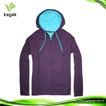 厂家生产男式复合二面颜色加厚卫衣防水护外卫衣加帽双层保暖