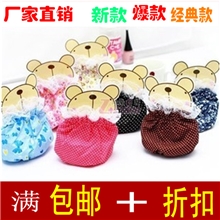 x15可爱圆点防污袖套日韩风简约小花防污袖套蕾丝花边袖套批发