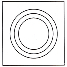 磁粉探伤试片M1型，用于检验磁粉检测设备、磁粉和磁悬液综合性能