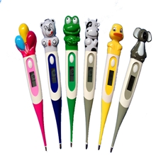 【卡通温度计】电子体温计五种款式卡通形象生产厂家直