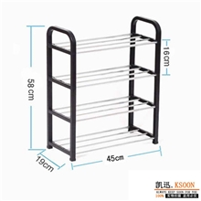 0202简易组合魔术四层鞋架厂家直销家用鞋架组合鞋架塑料