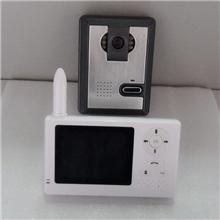 楼宇别墅对讲系统无线可视对讲门铃家用开锁拍照夜视监控一拖一