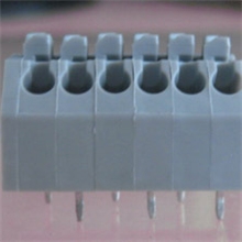 PCB免螺丝式接线端子FS250-3.5环保连接器接线端子