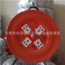 220V电缆盘带漏保带保险丝加厚版+40米2*2.5橡套电缆.