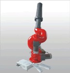 固定式泡沫水两用远控消防炮