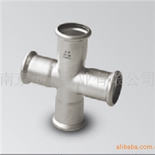 &ldquo;创通&rdquo;牌不锈钢卡压式四通管件