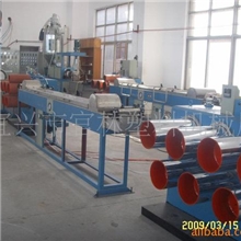 生产厂家提供聚酯中空毛刷丝机组三包一年