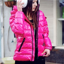 批发女式羽绒服女款羽绒衣一件代发王霏同款羽绒服女正品原单