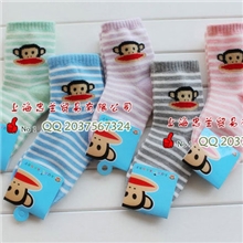 超低特价批发供应最新秋冬外贸原单中大童卡通造型手缝头无骨棉袜