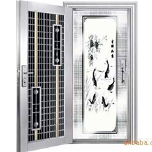 光泽亮丽不锈钢门窗正在进行优惠地制作