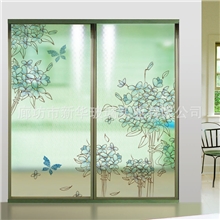 供应移门玻璃彩绘玻璃艺术玻璃
