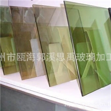 供应各种颜色钢化镀膜玻璃，阳光控制膜玻璃