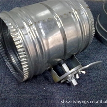 【科学设计】厂家生产订做圆形单叶手动无法兰调节阀通风管道阀门