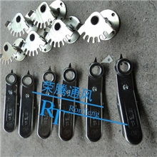 生产加工:调节阀手柄/风阀执行器/压嘴/风量调节阀执行器/配螺丝