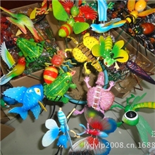 厂家批发供应热销【公园、游乐场、景区配货】卡通仿真昆虫小玩具