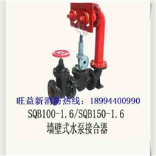 批发SQB100-1.6墙壁式水泵接合器不含闸阀