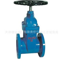 供应弹性座封球墨铸铁闸阀，软密封地下闸阀，加长杆闸阀，