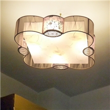 厂家批发拉丝羊皮吸顶灯客厅灯卧室吸顶灯儿童房温馨吸顶灯