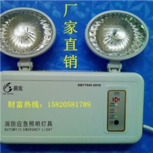 厂家批发故障报警消防应急照明灯双头灯LED猫头停电应急灯