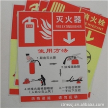 消防标牌、灭火器、消防栓、安全出口、消火栓、消防安全标志牌