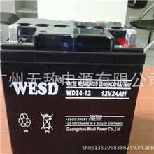 WESD蓄电池12V24AH铅酸蓄电池