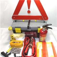 10合一汽车安全应急工具箱新车必备工具箱