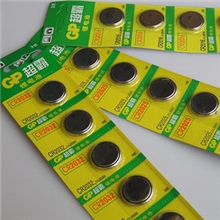直销GP超霸201620252032纽扣电池3V电子秤主板汽车遥控