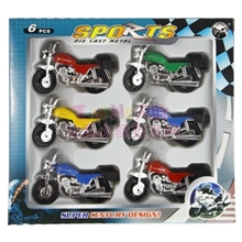 TM09018合金滑行摩托车合金车模滑行摩托车仔BA-5606#167