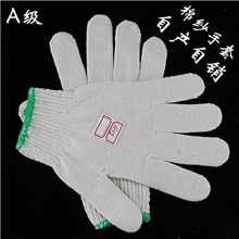 自产自销灯罩棉纱手套耐磨劳保手套防护手套一付45G